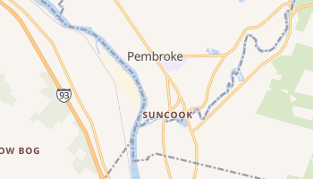 Suncook, New Hampshire map