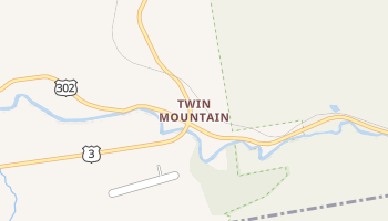 Twin Mountain, New Hampshire map