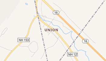 Union, New Hampshire map