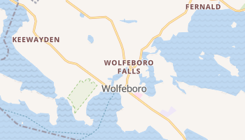 Wolfeboro, New Hampshire map