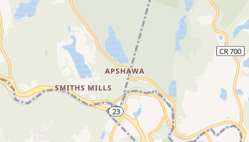 Apshawa, New Jersey map