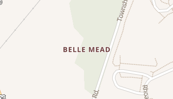 Belle Mead, New Jersey map