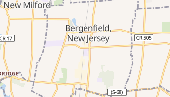 Bergenfield, New Jersey map