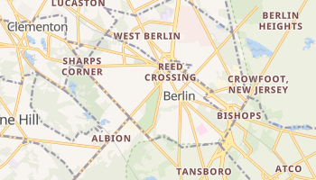 Berlin, New Jersey map