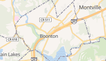 Boonton, New Jersey map
