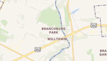 Branchburg Park, New Jersey map