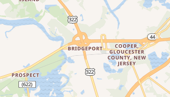 Bridgeport, New Jersey map