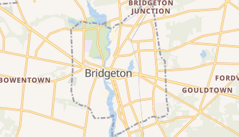 Bridgeton, New Jersey map