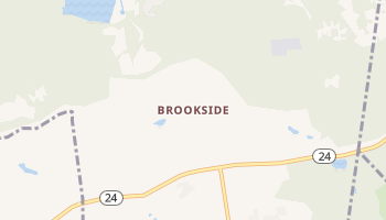 Brookside, New Jersey map