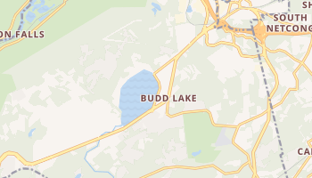 Budd Lake, New Jersey map
