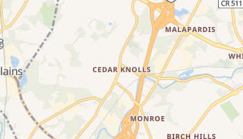 Cedar Knolls, New Jersey map