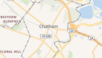Chatham, New Jersey map
