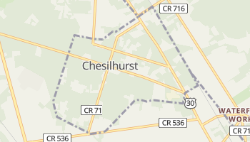 Chesilhurst, New Jersey map