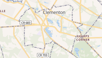 Clementon, New Jersey map
