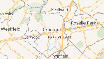 Cranford, New Jersey map