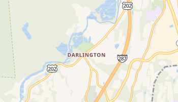 Darlington, New Jersey map