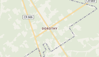 Dorothy, New Jersey map