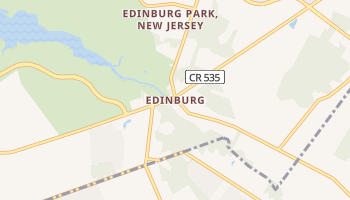 Edinburg, New Jersey map