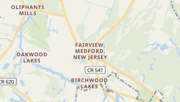 Fairview, New Jersey map