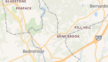 Far Hills, New Jersey map