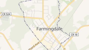 Farmingdale, New Jersey map
