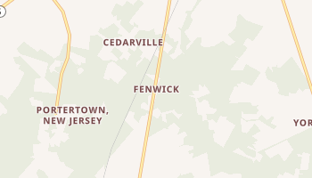 Fenwick, New Jersey map