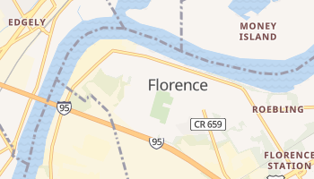 Florence, New Jersey map
