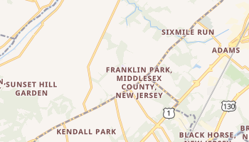 Franklin Park, New Jersey map