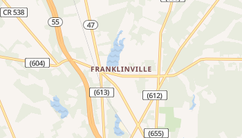 Franklinville, New Jersey map