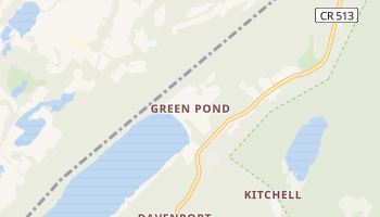 Green Pond, New Jersey map