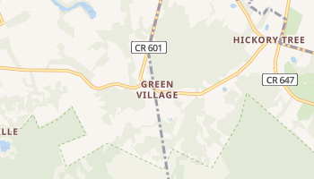 Green Village, New Jersey map