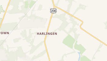 Harlingen, New Jersey map