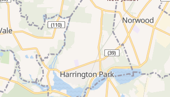 Harrington Park, New Jersey map