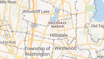 Hillsdale, New Jersey map