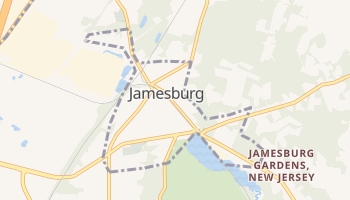 Jamesburg, New Jersey map