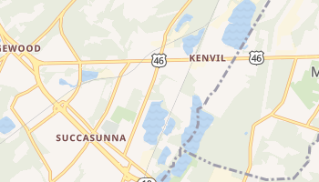 Kenvil, New Jersey map
