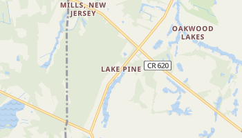 Lake Pine, New Jersey map
