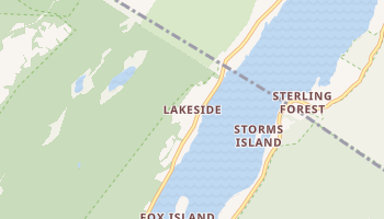 Lakeside, New Jersey map