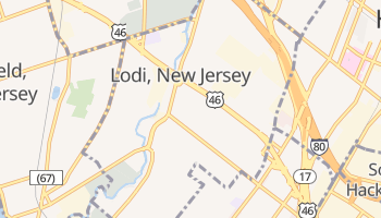 Lodi, New Jersey map