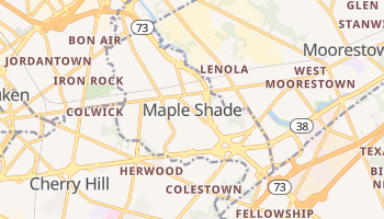 Maple Shade, New Jersey map