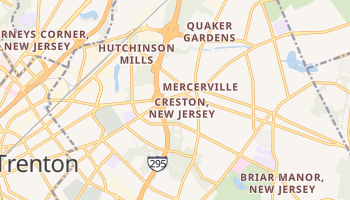 Mercerville, New Jersey map