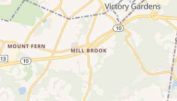 Mill Brook, New Jersey map
