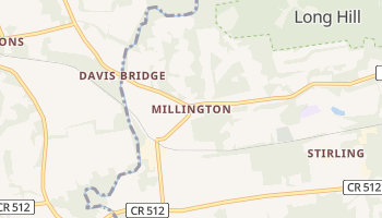Millington, New Jersey map