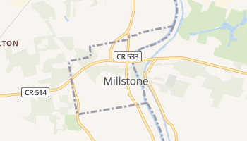 Millstone, New Jersey map
