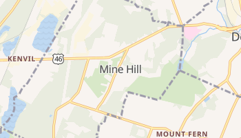 Mine Hill, New Jersey map