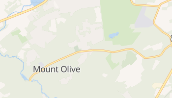 Mount Olive, New Jersey map