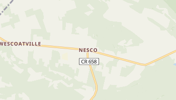 Nesco, New Jersey map