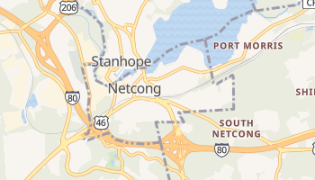 Netcong, New Jersey map