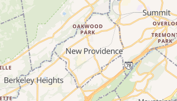 New Providence, New Jersey map