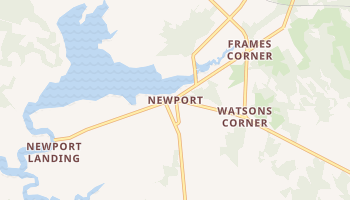 Newport, New Jersey map